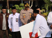 Sambut Hut Ri Ke-79, Polres Malang Salurkan Bantuan Untuk Rumah Ibadah, Pondok Pesantren, Dan Panti Asuhan