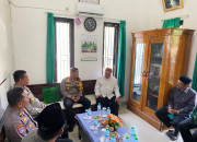 Kapolres Nganjuk Kunjungi Ketua Pcnu Kabupaten Nganjuk Untuk Jalin Silaturahmi 