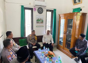 Kapolres Nganjuk Kunjungi Ketua PCNU Kabupaten Nganjuk untuk Jalin Silaturahmi 