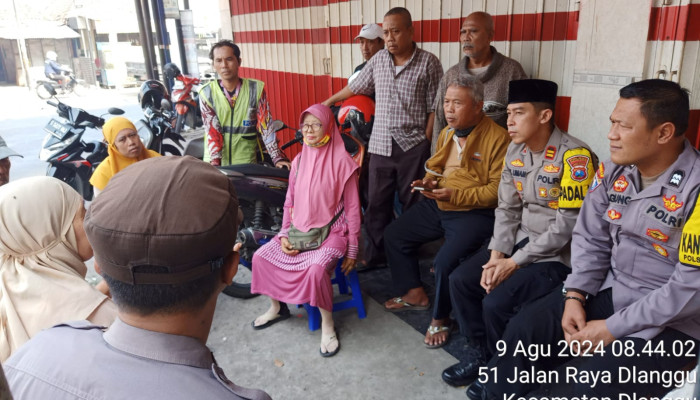 Jumat Curhat Polsek Dlanggu, Serap Aspirasi Warga Gojek 