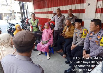 Jumat Curhat Polsek Dlanggu, Serap Aspirasi Warga Gojek