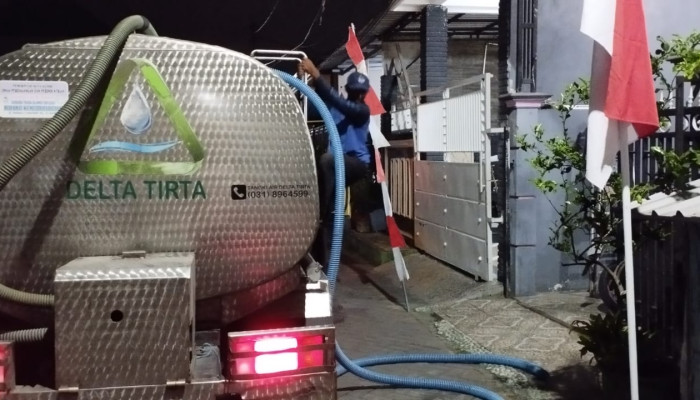 Kualitas Air Dan Debit Sungai Pelayaran Menurun, Produksi Air Pdam Sidoarjo Di Ipa Tawangsari Terdampak