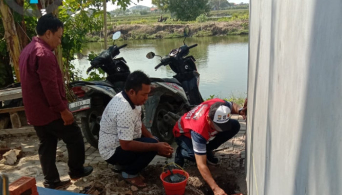 Peletakan Batu Pertama Pembangunan Balai Rw 05 Graha Suryanata Surabaya