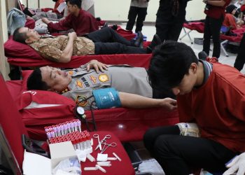 Rangkaian HUT Polwan ke-76 Diperingati dengan Donor Darah