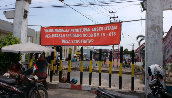 Forkopimka Gedangan Berikan Solusi Terkait Perlintasan Ka Di Sawotratap Yang Ditutup