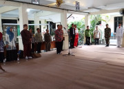 Kegiatan Penutupan Dan Pembubaran 100 Paskibra Kecamatan Sedati