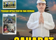 Kedepankan Imprastruktur Pangan Memadai Dan Program Unggulan Di Pertanian, Bacabup Tabanan Terus Bergerak 