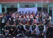 Kolaborasi Dengan Damkar Sidoarjo, Mahasiswa Kkn-T Bela Negara Kelompok 7 Upnvjt Gelar Sosialisasi Mitigasi Bencana Kebakaran