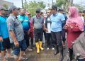 Cek Lokasi Banjir dan Normalisasi di Taman, Plt. Bupati Sidoarjo Akan Merubah Grand Design Agar Bebas Banjir