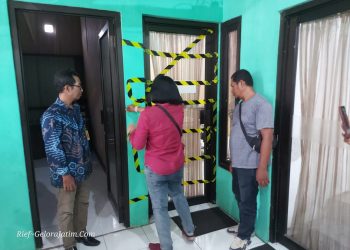 Ruang Kerja Disegel, Ratusan Warga Desa Sidokerto Buduran Tuntut Kepala Desa Mundur