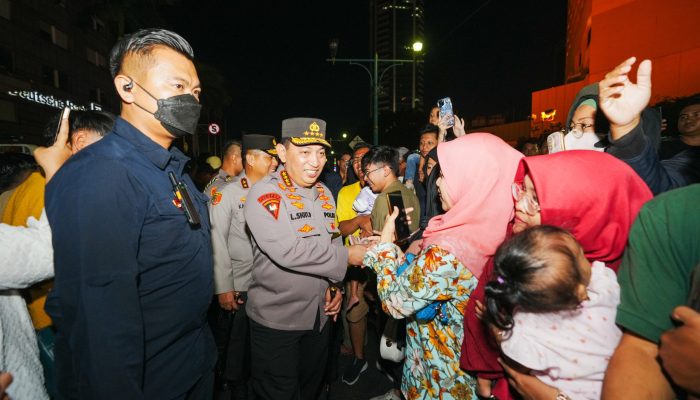 Kapolri Cek Pengamanan Perayaan Momen Tahun Baru 2025 Di Bundaran Hi