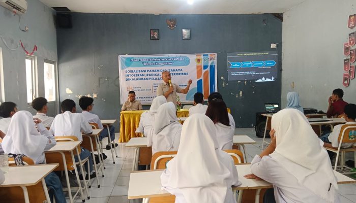 Sosialisasi Bahaya Intoleran, Radikal Dan Terorisme Di Smk Prapanca 1 