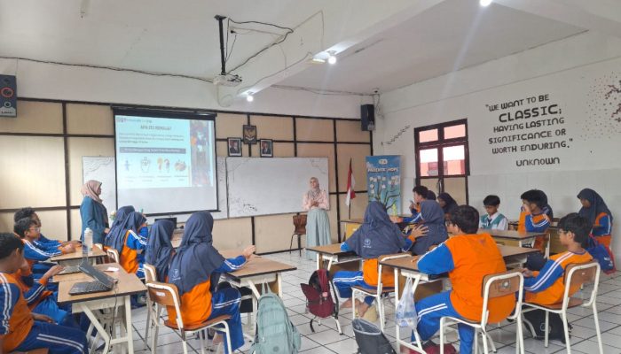 Smp Al Muslim Peringati Hari Gizi Berkolaborasi Dengan Chenece Research Group Dari Fakultas Kesehatan Masyarakat Universitas Airlangga