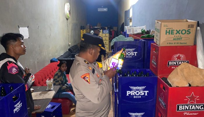 Harkamtibmas, Personel Gabungan Polresta Banyuwangi Gelar Razia Tempat Hiburan Malam