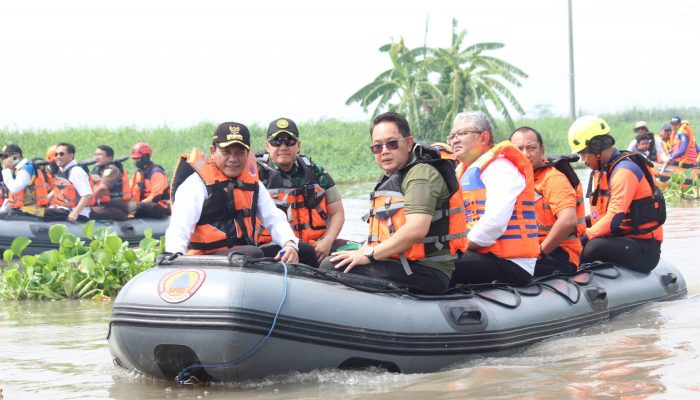 Penanganan Banjir Sidoarjo: Subandi Komitmen Terus Normalisasi Sungai, Tertibkan Bangli