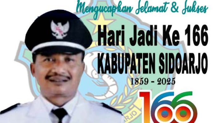 Pemerintah Desa Tawangsari Mengucapkan Selamat Dan Sukses Hari Jadi Ke – 166 Kabupaten Sidoarjo