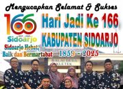 Pemerintah Desa Kletek Mengucapkan Selamat Dan Sukses Hari Jadi Ke -166 Kabupaten Sidoarjo