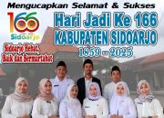 Pemerintah Desa Gilang Taman Mengucapkan Selamat Dan Sukses Hari Jadi Ke -166 Kabupaten Sidoarjo