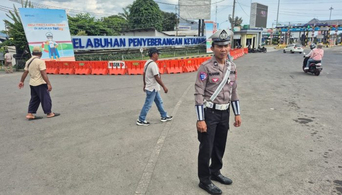 Polresta Banyuwangi, Siapkan Skenario Rekayasa Lalu Lintas Di Pelabuhan Ketapang Saat Libur Panjang