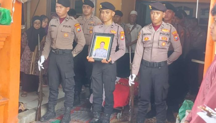 Sosok Supel Aiptu Agus Poerwanto Banit Lantas Polsek Taman Berpulang Ke Rahmatullah