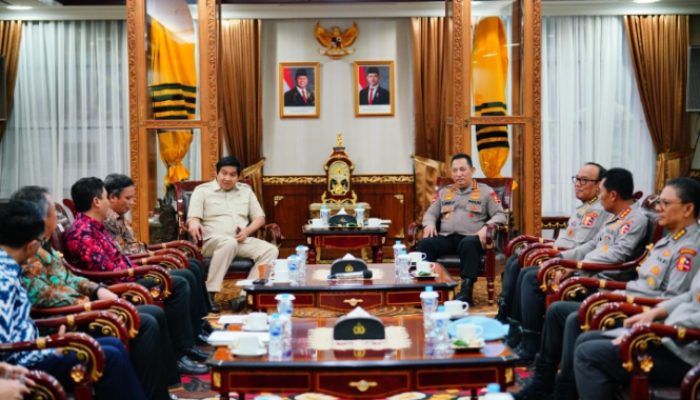 Kapolri Dan Menteri Perumahan Bahas Program Pembangunan 3 Juta Rumah