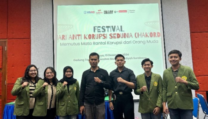 Mahasiswa Upn “Veteran” Jawa Timur Dan Lbh Surabaya Gelar Seminar Hari Anti Korupsi Sebagai Bagian Dari Bukti Kkn      