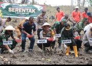 Polres Nganjuk Kembali Tanam Jagung Di Lahan 2 Hektar Dukung Program Ketahanan Pangan Nasional