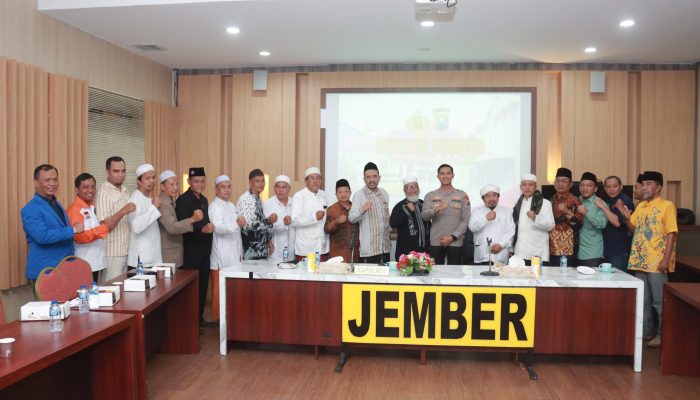 Polres Jember Gandeng Ulama Dan Tomas Cegah Peredaran Narkoba Di Jember