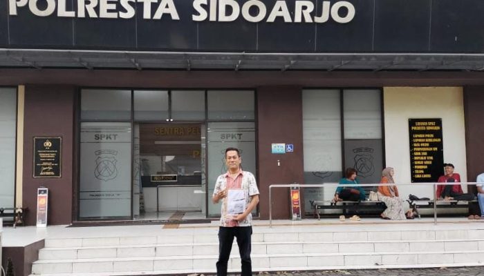Babak Baru Dugaan Pungli Perangkat Desa Trosobo Dilaporkan Ke Unit Tipidkor Polresta Sidoarjo