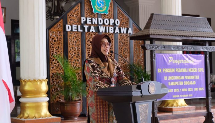 132 Pns Di Kabupaten Sidoarjo Terima Sk Purna Tugas, Pemerintah Apresiasi Pengabdian Panjang
