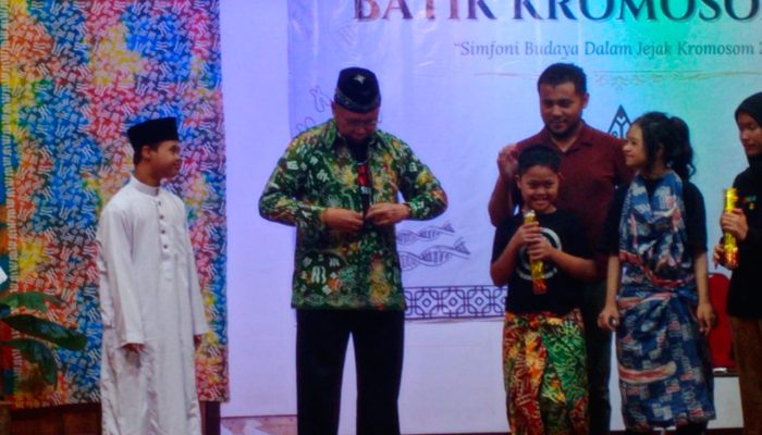 Peluncuran Batik Kromosom 21, Identik Penyandang Down Syndrome