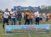 Danramil 0816/14 Taman Membuka Turnamen Liga Top Skor U 12 Zona Surabaya Di Lapangan Gelora Bringinbendo