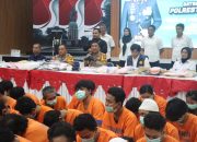 Polresta Sidoarjo Berhasil Ungkap 110 Kasus Narkoba Dan Ringkus 134 Tersangka