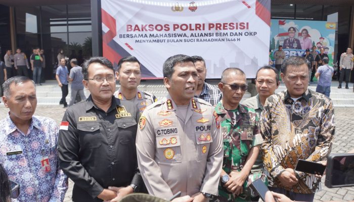 Sambut Ramadhan, Polresta Sidoarjo Gandeng Mahasiswa Dan Okp Gelar Baksos Presisi