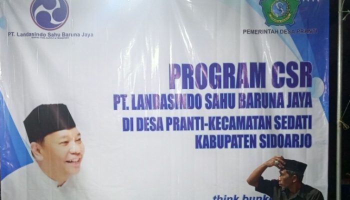 Bantu Masyarakat, Pt. Landasindo Sahu Baruna Jaya Kembali Salurkan Paket Sembako