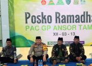 Polsek Taman Bersama Anggota Dprd Dan Forkopimka Kunjungi Posko Ramadhan Di Masjid Al-Jihad Gilang