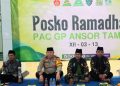 Polsek Taman Bersama Anggota DPRD dan Forkopimka Kunjungi Posko Ramadhan di Masjid Al-Jihad Gilang