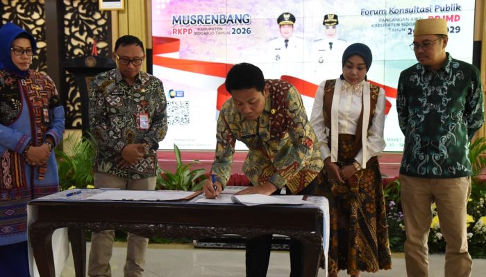 Pemkab Sidoarjo Gelar Musrenbang Rkpd 2026, Petakan Arah Pembangunan