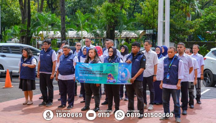 Kakorlantas Polri Melepas Tim Ekspedisi Mudik Rri 2025