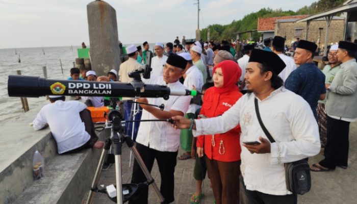 Ldii Bangkalan Amati Hilal Awal Ramadan 1446 H, Hasilnya Tidak Terlihat