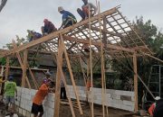 Polsek Bagor Bangun Kembali Rumah Korban Kebakaran Di Banaranwetan