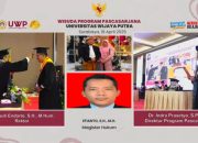 Efianto, Pimpinan Media Beritaplus.id Sabet Gelar Magister Hukum