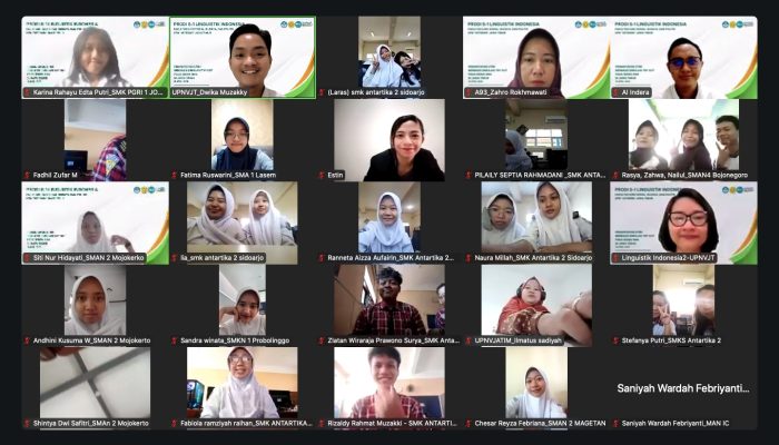 Prodi S-1 Linguistik Indonesia Upn “Veteran“ Jawa Timur Gelar Tryout Utbk Nasional Gratis