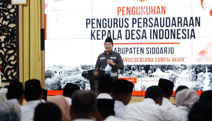 Pkdi Sidoarjo Dilantik, Bupati H.subandi Harapkan Sinergi Optimal Untuk Pembangunan Desa