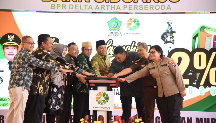 Pemkab Sidoarjo Launching Kurda, Bunganya Hanya 2% Per Tahun