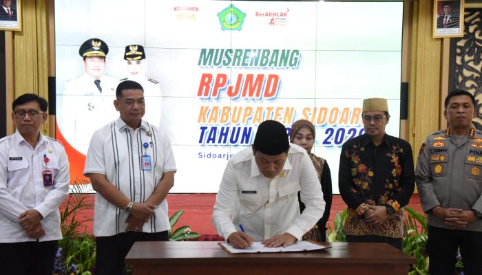 Pemkab Sidoarjo Gelar Musrenbang Rpjmd 2025–2029