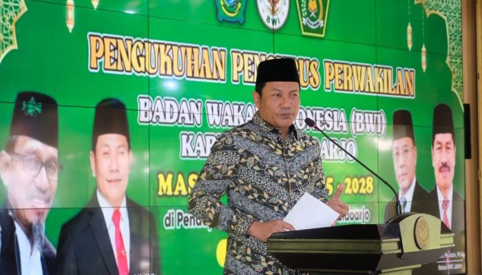 Ppdi Kabupaten Sidoarjo Dilantik, Bupati Pesan Sinergi Dengan Kepala Desa Dan Bpd Ditingkatkan