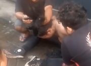 Gagal Gondol Sepeda Motor Pelaku Curanmor Di Taman Babak Belur Dihajar Warga