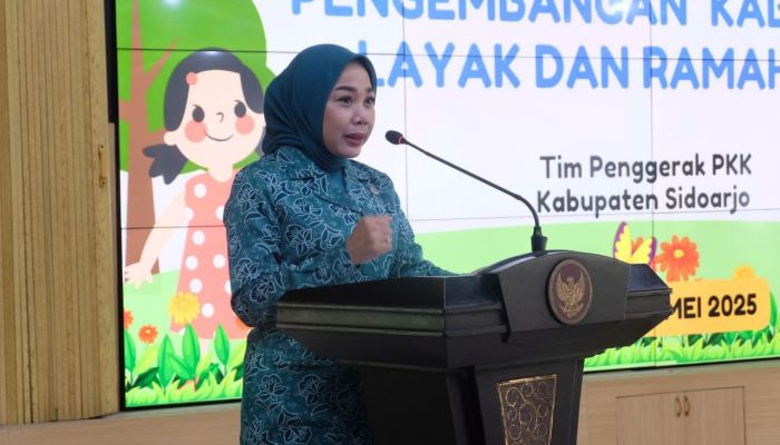 Ketua Tp Pkk Sidoarjo Dorong Keterlibatan Dan Peran Aktif Kader Pkk Dalam Program Sidoarjo Kabupaten Layak Dan Ramah Anak