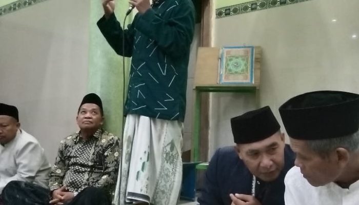 Lailatul Ijtima’ Nu Bukit Bambe, Bagikan Sembako Untuk Dhuafa